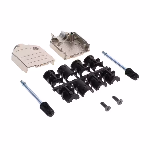 165X02609X Conec  Carcasas traseras para conectores D-Sub en forma de D